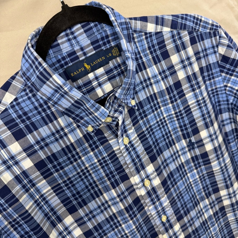 Ralph Lauren Shirt Men’s Size Large Long Sleeve Button Down Button Up